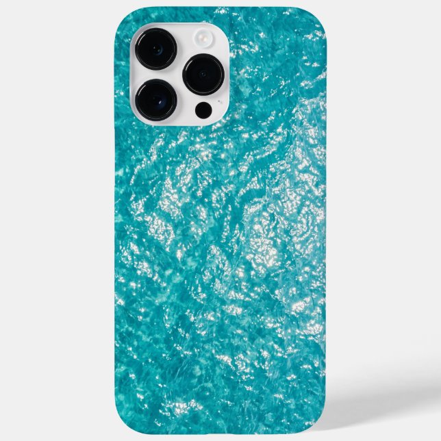 iPhone Case Turquoise Ocean Water (Baksida)