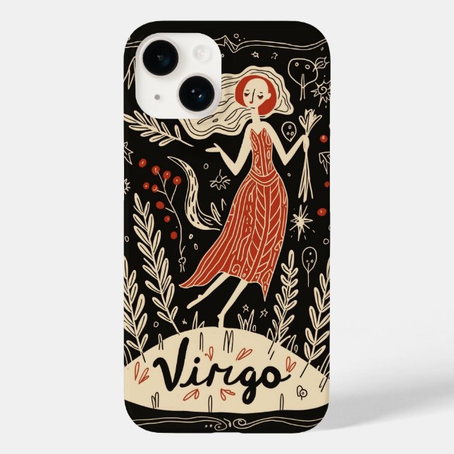 iphone case Våg Celestial Zodiac Art (Baksida)