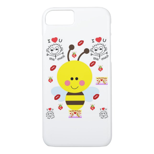 Iphone case Valentindagen Bumblebee Case-Mate iPhone Skal (Baksida)