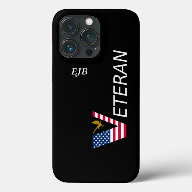 Iphone case Veteran (personalisera den) (Baksida)