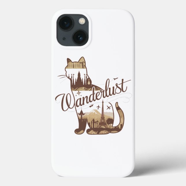 Iphone case: Wanderlust (Baksida)