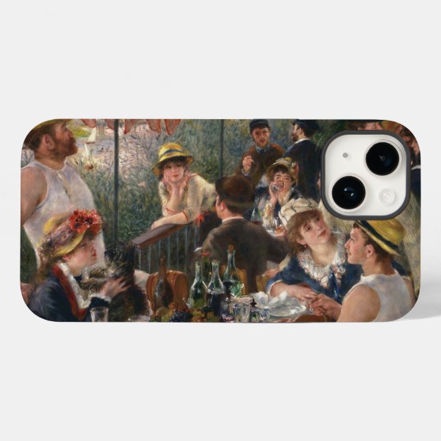 iPhone Cover med Renoirs Luncheon Party Print (Baksida (horisontell))