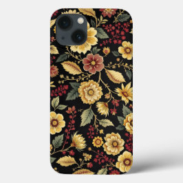 iPhone-fodral blommönster 