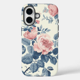 iPhone-fodral med blommor.