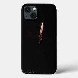 iPhone-fodral med guld fyrverkeri