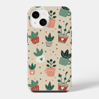iPhone-fodral med Jag vattnar mina växter-design