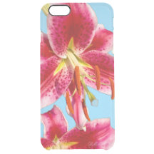 iPhone-fodral med Tiger Lily-blommor.