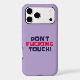 iPhone-fodral Rör Inte!