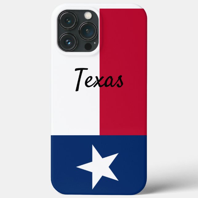 iPhone-fodral Texas flagga (Baksida)