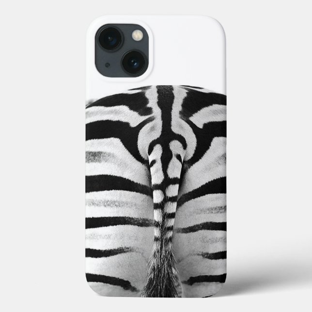 iPhone-fodral - Zebrans undersida rolig (Baksida)