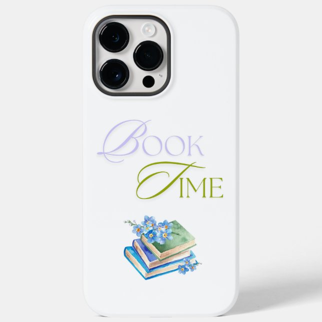 iPhone-Hülle für Buchliebhaberinnen – "Book Time"  (Baksida)