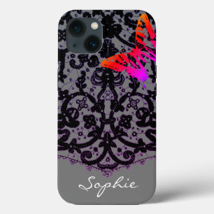 iPhone/iPad case ANTIQUE SNÖRE ANPASSAT NAMN