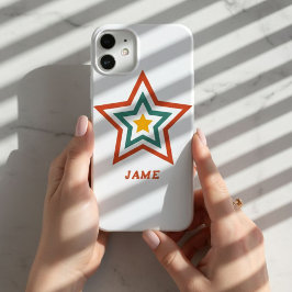 iPhone/iPad Case with Boho Groove Star and Custom