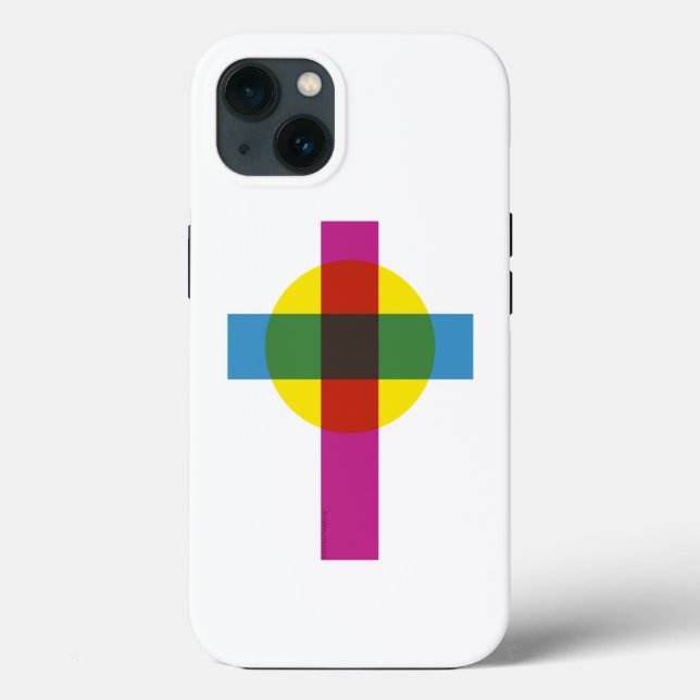iPhone/ipad cover med minimal Kor-symbol (Baksida)