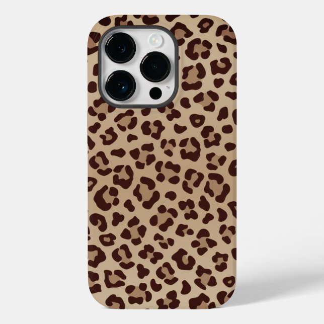 iPhone / iPad-fodral "Leopard" (Baksida)
