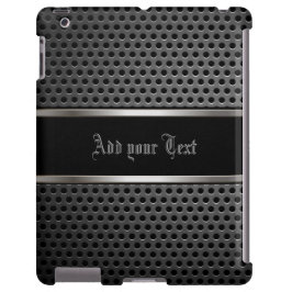 iPhone, iPad, SG3,4,5, Motorola Fodral-Carbon Stee