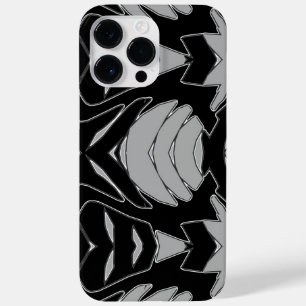 iPhone/iPad-väska, en sjudande svart färg-design