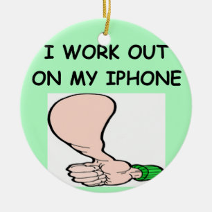 IPHONE JULGRANSPRYDNAD KERAMIK