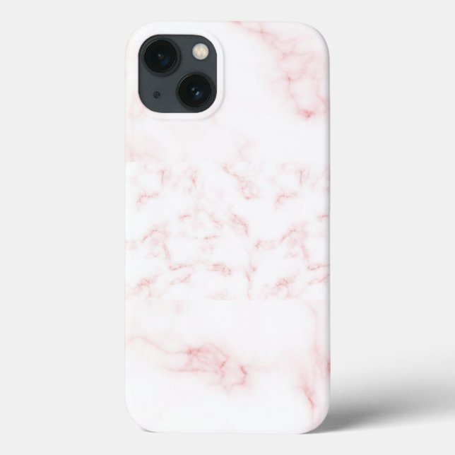 iPhone Rosa Marble Fodral (Baksida)