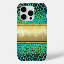 iPhone Sköldpadda Guld Skal fodral