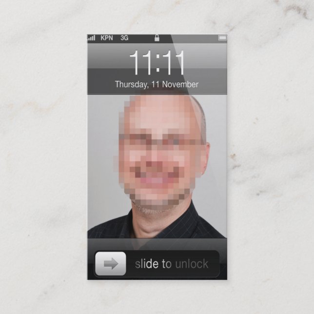 iphonevisitkort visitkort (Framsida)