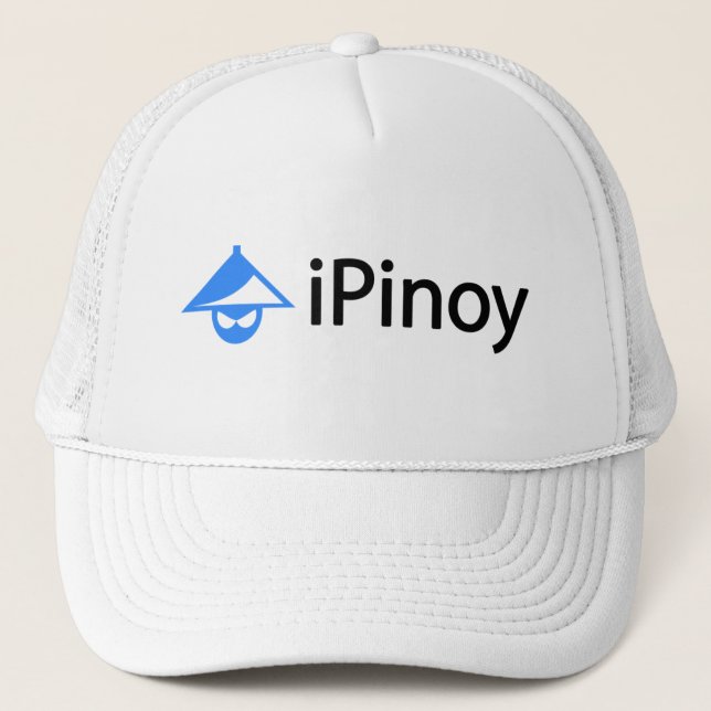 iPinoy Salakot man (locket) Truckerkeps (Framsida)