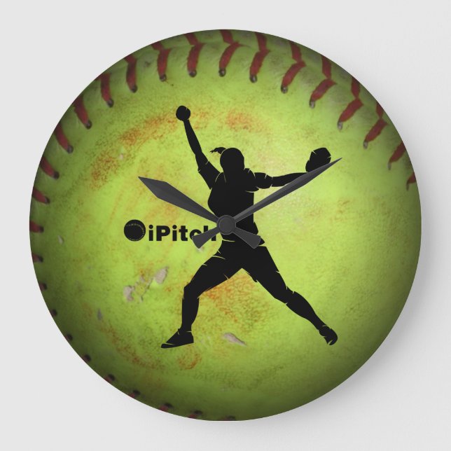 iPitch Softboll Stor Klocka (Framsida)