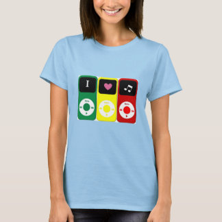 Ipod Music Älskare T Shirt