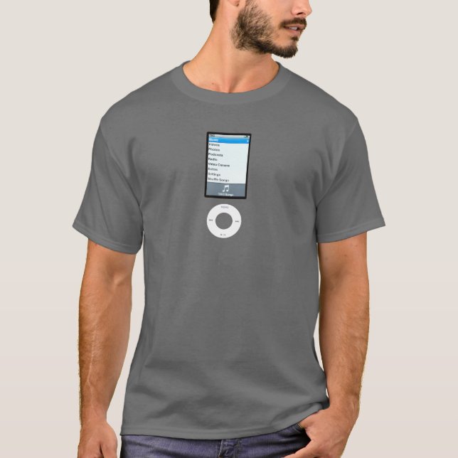 iPod Nano - 1 000 Sång T Shirt (Framsida)