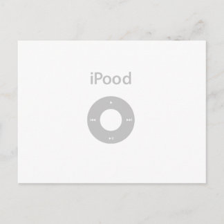 Ipod Spoof Ipood Vykort