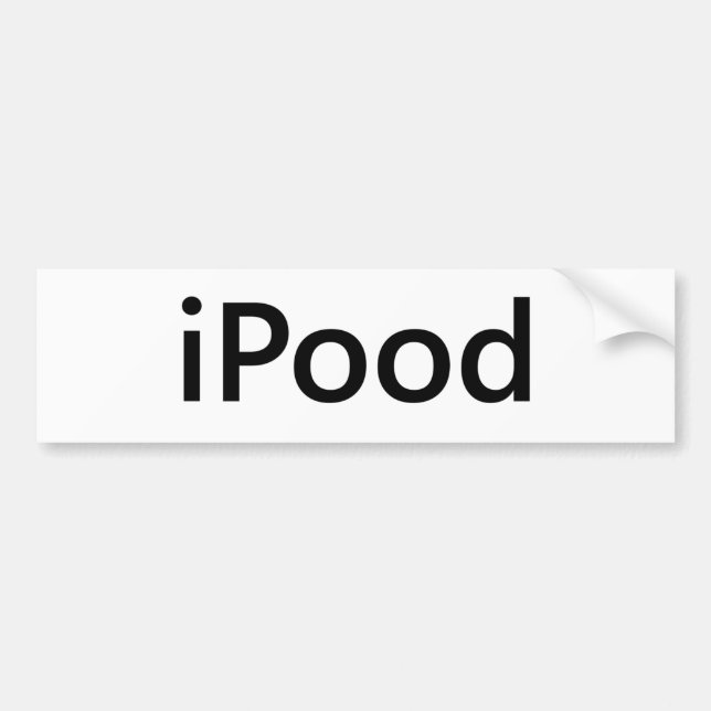 iPood Bildekal (Framsidan)