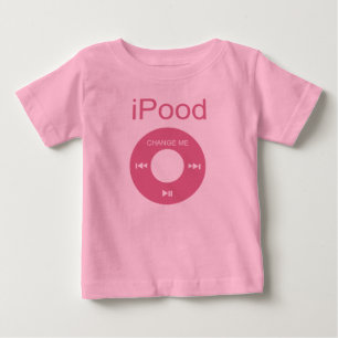 iPood Funny Baby Shirts Tee