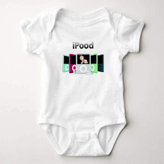 iPood Girl Tee Shirt (Framsida)