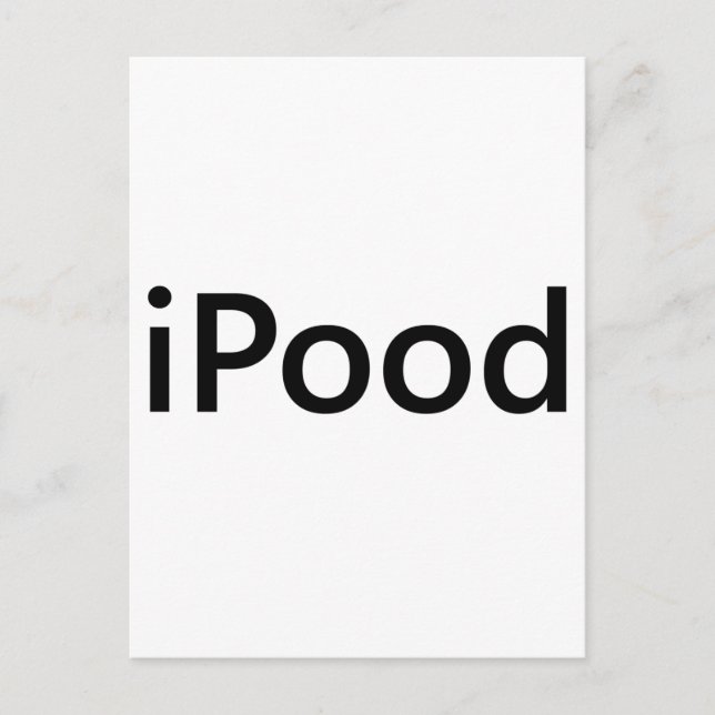 iPood Vykort (Framsida)