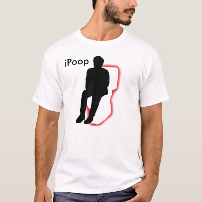 iPoop T Shirt (Framsida)