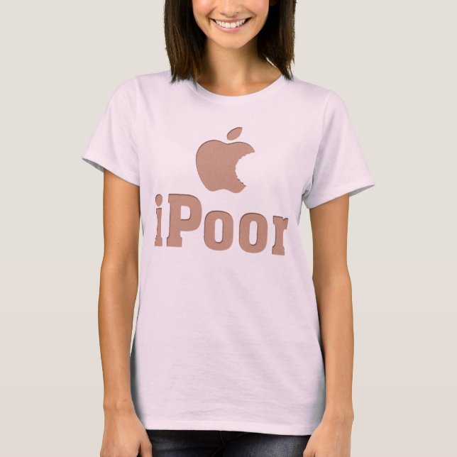 iPoor T Shirt (Framsida)