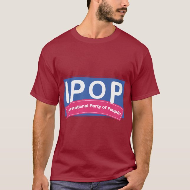 Ipop - internationellt party av Pimpin T-shirt (Framsida)