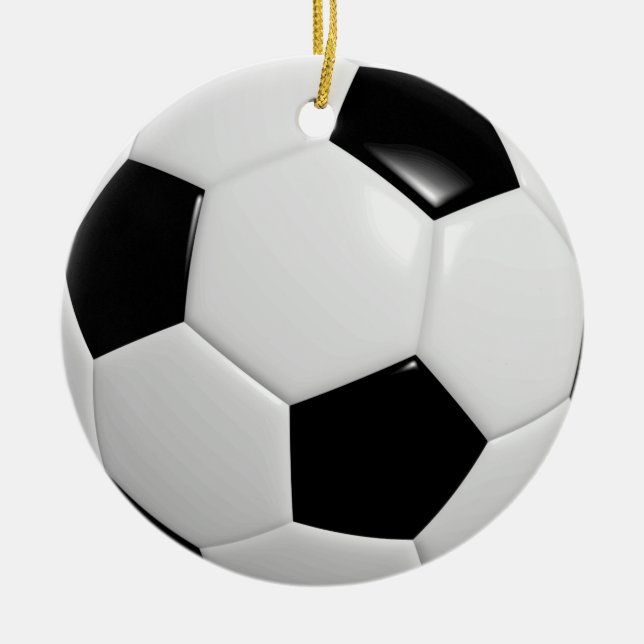 Iports Jersey Namn Number Team Färg Ocer Ball Julgransprydnad Keramik (Framsidan)