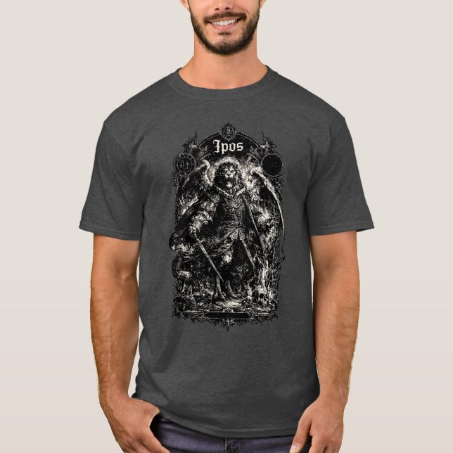 Ipos Regala Mörker T Shirt (Framsida)