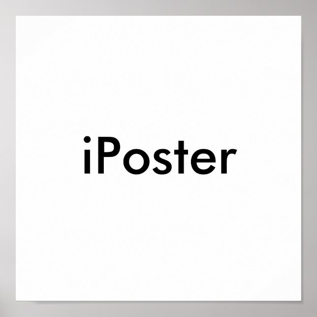 iPoster Poster (Framsidan)