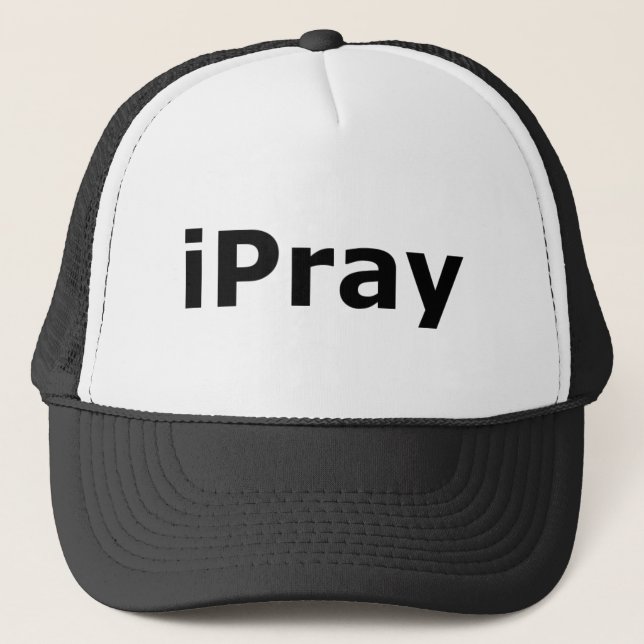 iPray baseballmössa Keps (Framsida)