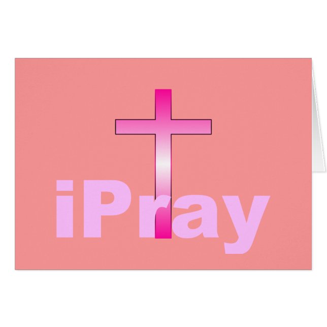 iPray Hälsningskort (Framsidan Horizontal)