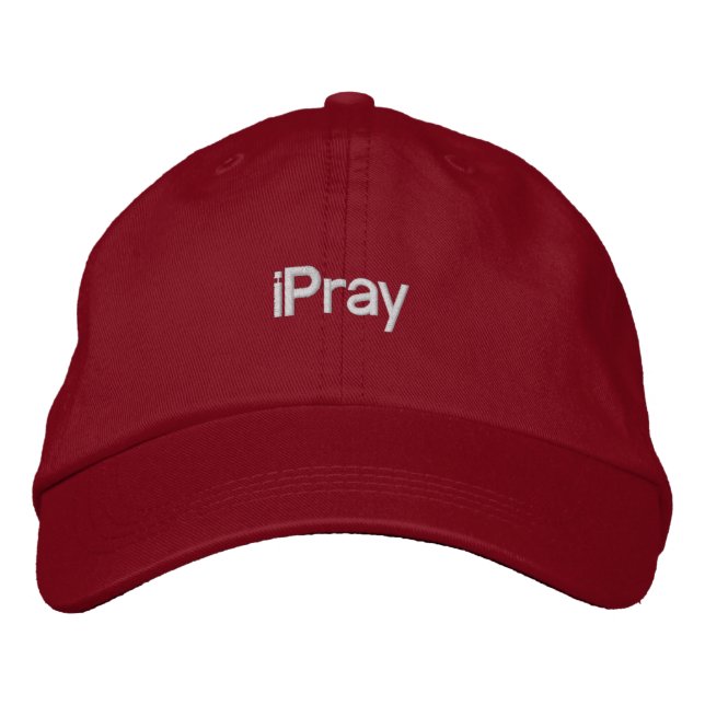iPray Hat Broderad Keps (Framsida)