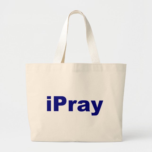 iPray Jumbo Tygkasse (Framsidan)