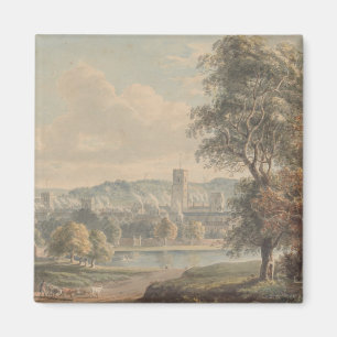Ipswich från Grounds of ChristChurch Mansion - Magnet