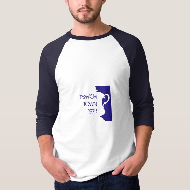 Ipswich koppskjorta t shirt (Framsida)