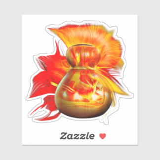 Ipu Hawaii Gourd-instrument Klistermärken