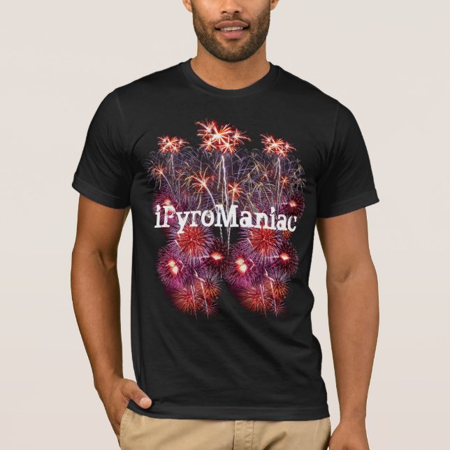 iPyroJunkie - T-shirt (Framsida)