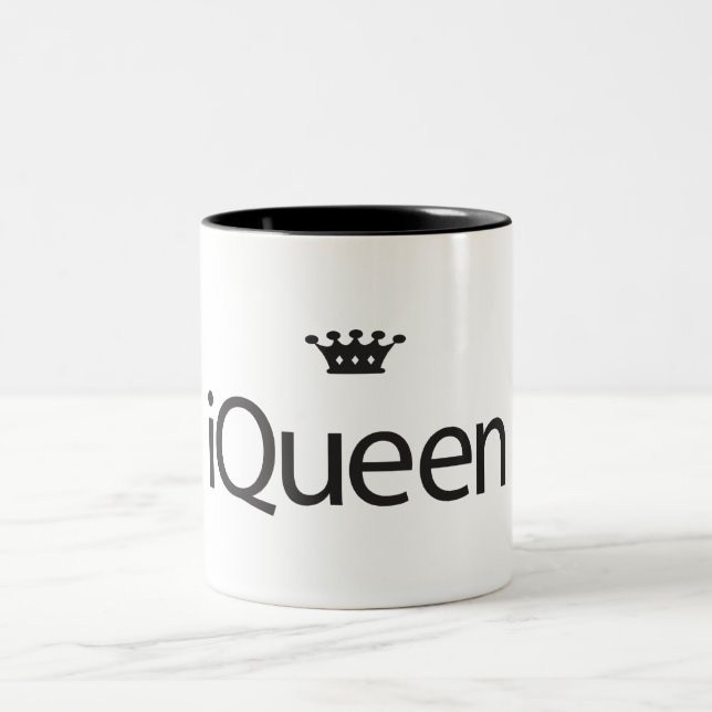 iQueen kaffemuggen Två-Tonad Mugg (Center)