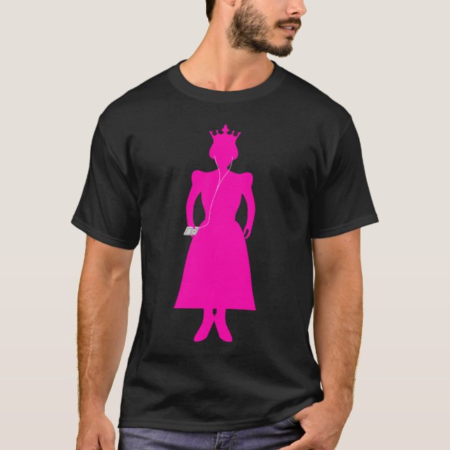 iQueen rosor Tee Shirt (Framsida)